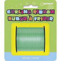 UNIQUE PARTY Curling Ribbon Roll (100 Yards) (100 Yards) (Emerald)