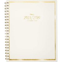 Mead 2019-2020 Academic Year Weekly & Monthly Planner, Large, 8-1/2" x 11", Pastel, Mint (1217-905A-23)