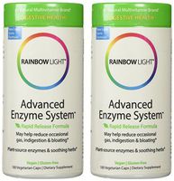 Rainbow Light Advanced Enzyme System 2-Pack of 180 Count