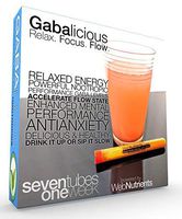GABAlicious - GABA-Enhancing Drink Blend Includes Theanine, Taurine, ZMA, Magnesium Threonate, Phenylalanine, Glutamine, Calcium, B-6, Guarana and Much More. Relaxed Energy. Enhanced Mental State.