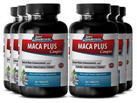Stinging Nettle Capsules - Maca Plus Complex - Supports Mood (6 Bottles - 360 Tablets)