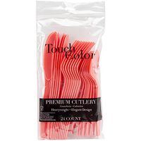 Creative Converting 13146 Party Supplies, One Size, Coral