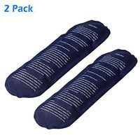 Reusable Gel Ice Packs, MHKBD Gel Ice Cold Compress for Medication Soft Touch Flexible Ice Gel for Insulin Cooler Bag, Great for Injury Pain Relief Therapy for Knee Neck Ankle (7.48" x 2.76")-2 Pack