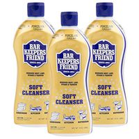 3-PK - Bar Keepers Friend Soft Cleanser for Stainless Steel / Porcelain / Ceramic / Tile / Copper - 13 Oz.