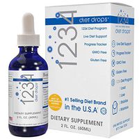 Creative Bioscience 1234 Diet Drops – Best Weight Loss Pill Alternative for Cravings - Original Amino Complex - Keto Diet - Intermittent Fasting - 1234 Diet - 2, Fl Oz