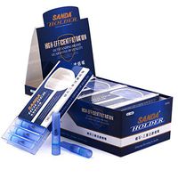Sanda Acekit Triple Stage Filtration Disposable Cigarette Filters High-Efficiency Remove Tar Nicotine Without Change Flavor (Boxed Packing Drawer Design 96PCS)