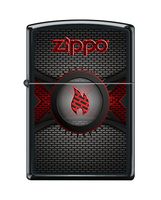 Zippo Brick Wall Black Matte Windproof Pocket Lighter New