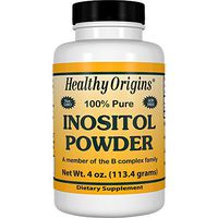 Healthy Origins Inositol Powder Non-GMO, 4 Ounce
