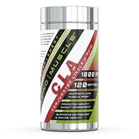 Amazing Muscle CLA - 1000 Mg, 120 Softgels - Conjugated Linolenic Acid - Supports Lean Muscle Mass - Promotes Healthy Weight Management - Supports Metabolism & Immune Health.