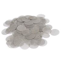 SMK 420 Steel Screens Pipe Screen Filters - 3/4 Inch, 100 Filters in a Pack