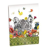 Tree Free Matchbook Pad White Tiger Flowers