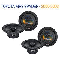 Compatible with Toyota MR2 Spyder 2000-2003 Factory Speaker Upgrade Harmony (2) R65 Package New