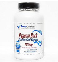 Pygeum Bark Standardized Extract 100mg 12% Phytosterols // 100 Capsules // Pure // by PureControl Supplements