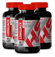 Tongkat ali Extract Powder - 2170 MG LONGJACK Male Enhancement UP Your Size - Energy and Mood Support (3 Bottles)