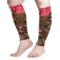 THONFIRE Calf Leg Compression Sleeve for Unisex Domestic Shorthair Cat Pregnancy Calf Guard Arm Home Cover