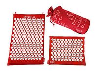 Spoonk Back Pain and Sleep Induction Combo Set/one Regular and one Travel (Chery red)