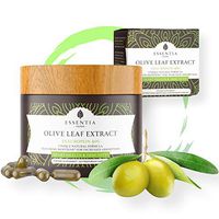 Superior Olive Leaf Extract | 40% Oleuropein Strongest Strength | Powerful High Absorption Formula with BioPerine® Black Pepper | Vegan Non-GMO Capsules (60 Days Supply)