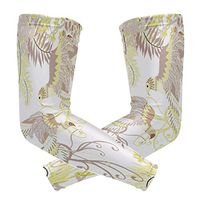 LEVEIS Phoenix Arm Sleeves UV Protection for Men Women Sunblock Protective Gloves Running Golf Cycling Driving Long Arm Cover 1 Pair