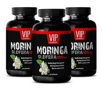 Immune System for Adults - Moringa OLEIFERA Extract 1200MG - Moringa Weight Loss Capsules - 3 Bottles (180 Capsules)