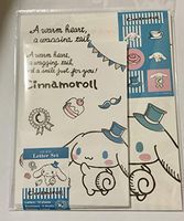 Sanrio Cinnamoroll Letter Set 12 Writing Paper + 6 Envelopes + 7 Stickers Stationary Japan (English)