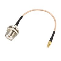 uxcell UHF Female SO239 to MCX Male RG316 RF Coaxial Cable 6-Inches