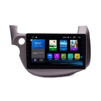 KUNFINE Quad Core Android 8.0 Car DVD GPS Navigation Autoradio Car Stereo Multimedia Player Car Radio for Honda Fit 2008 2009 2010 2011 2012 2013 Headunit Supports Steering Wheel Control