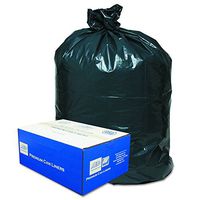 Classic Opaque Linear Low-Density Can Liner, 30 Gallons, 0.6 Milliliters, 30 x 36, Brown/Black, 250/Carton (B37)