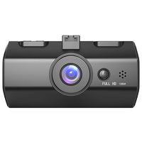 QIUUE Car DVR, HD 1080P Car DVR Vehicle Camera Video Recorder Dash Cam Night Vision Driving Recorder 1.7 inch (Black)