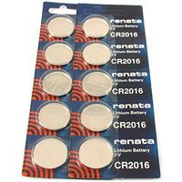 CR2016 Renata Watch Batteries 10Pcs