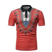Litetao M Red 692014 (Mens Casual Slim Fit Basic Fashion T-Shirt Short Sleeve Summer Casual Stitching Stripe Basic Shirts)