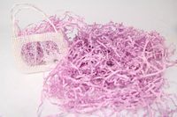AmoreCreations - 7 Ounce Paper Shred Crinkle and Filler Paper Gift Wrap Supply (Lavender)