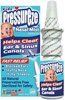 Pressureze Nasal Mist for Kids - 34 ml (245 Sprays) Fast, Natural Relief from Sinus & Ear Pressure Symptoms, Congestion, Stuffy Nose, Blocked Ears, Nasal Drip