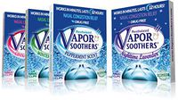 Vapor Soothers 4-Scent Variety Pack (Peppermint, Wintergreen, Cinnamon, Lavender), 56 Count, Drug-Free, Instant Nasal Congestion Relief