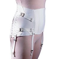 Women's Plus Size Lumbosacral Support Lower Back Brace Two-Pull Corset (30")