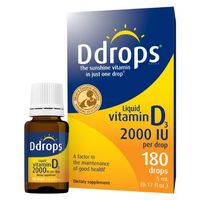 Ddrops® 2000 IU 180 drops