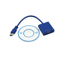 GorNorriss Electronics Gadgets USB 3.0 to VGA Multi-Display Adapter Converter External Video Graphic Card (Blue)