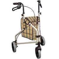 Winnie Lite 3 Wheel Rollator - Easy One Hand Folding & Supports to 300 LBS