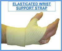 Proline Wrist Wrap Elasticated Strap, Beige, One Size