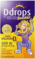 Ddrops Vit D3 600 Iu 180 Booster .09 Oz 1 Ea