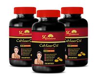 Heart Health - Norwegian COD Liver Oil - Epa dha - 3 Bottles 750 softgels
