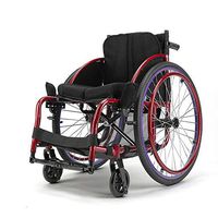 Sports Leisure Wheelchairs?Ergonomic Easy Transmission Lightweight Folding Lubrication Hand Ring Folding Foot Frame Inflatable Rear Wheel, Sports Trolley