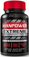 Manpower Extreme - MAX Erection Pills - Ultra-Max Blood-Flow Boost - Increases Men's Hardness, Drive, Libido - Boost Size - Male Enhancement Pills, Enlargement Pills for Men
