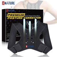 Posture Corrector for Women and Men/Breathable-Adjustable Concealed Back Straightener/Lumbar Support,Used to Relieve Upper Back Pain (Medium)