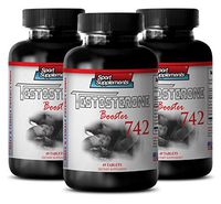 Testosterone pills for men for sex - Testosterone Booster 742 - Increases performance (3 Bottles - 207 Tablets)