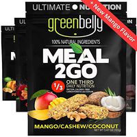 Greenbelly Backpacking Meals - Backpacking Food, Appalachian Trail Food Bars, Ultralight, Non-Cook, High-Calorie, Gluten-Free, Ready-to-Eat, All Natural Meal Bars (Variety, 32 Meals)