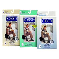 Jobst for Men Knee High Support Socks - (30-40 mmHg) BLACK - X-LARGE