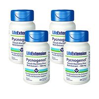 Life Extension Pycnogenol 100mg 60 Vegetarian Capsules - 4-Pak