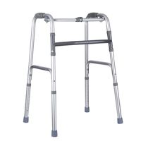 LBYMYB Foldable Walker Four Corners for The Elderly and Disabled Fixed Thick Aluminum Walker Wheelchair