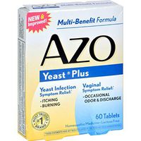 Azo Yeast Tablets, 60 ct - Packaging May Vary