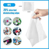 Disposable Sterilized Non-woven Pads 180150mm Mobile Phone Cleaning Wipe Skin Cleaning Sanitary Wipes